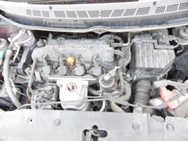 2006 HONDA CIVIC LX BURGUNDY 4DR 1.8L VTEC AT A17588